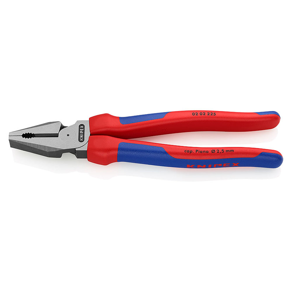 KNIPEX (0202225) ALICATE UNIVERSAL 225MM CABEZA PULIDA