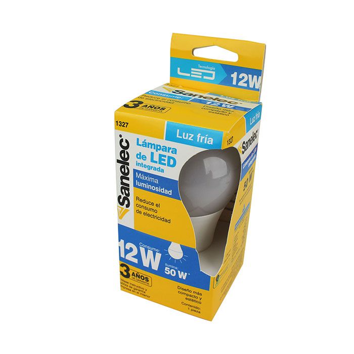 (1327) FOCO LED 12W LUZ FRIA