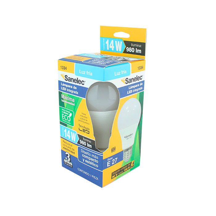 (1334) FOCO LED 14W LUZ FRIA