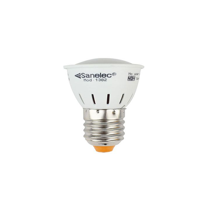 (1382-S) FOCO DICROICO LUZ CALIDA E27LED