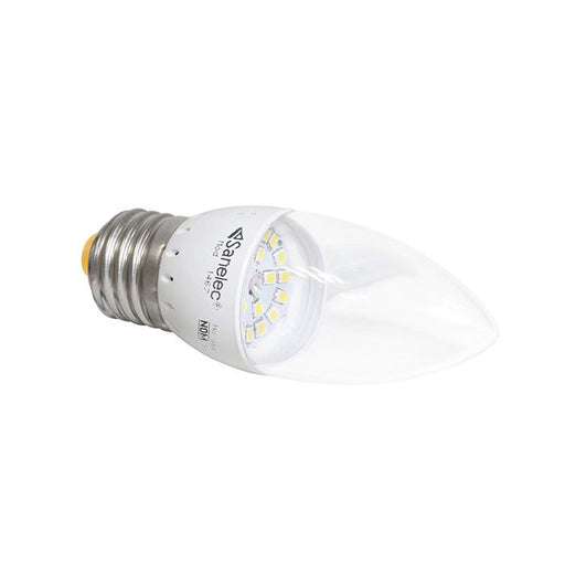 (1467) FOCO LED TIPO VELA 4W 2700KLUZ CALIDA 127V E27