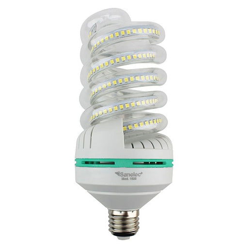 (1633) FOCO ESPIRAL LED 22W LUZ FRIA