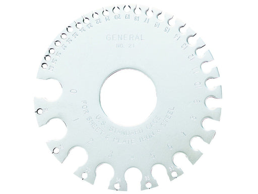 (21) CALIBRADOR P/ METAL FERROSO 0-36