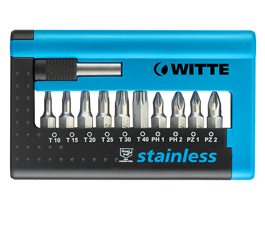 (28451) JGO PUNTAS DE CRUZ COMBIT-BOX 11 STAINLESS TORX PH Y PZ