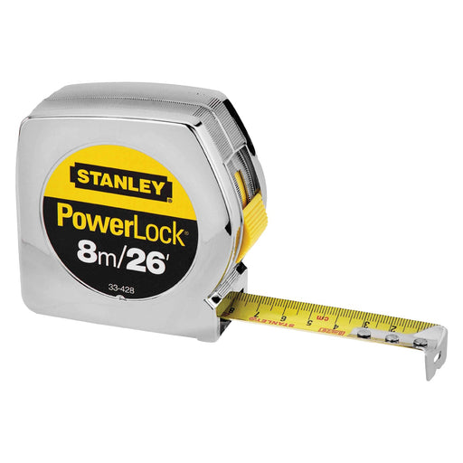 (33-428) FLEXOMTRO STANLEY 8 M POWERLOCK CROMADO