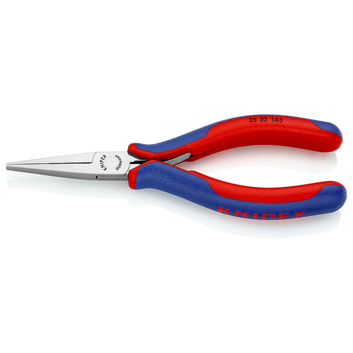 KNIPEX (3552145) PINZA PUNTA PLANA C/MUELLE MANGOS ERGONOMICOS