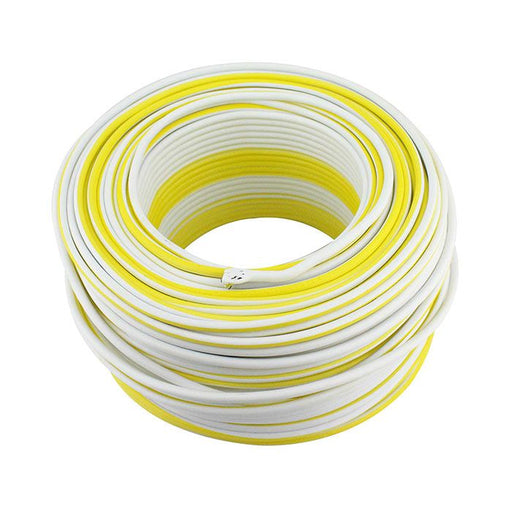 (4077) CABLE THW CAL 10 BLANCO 100MTS