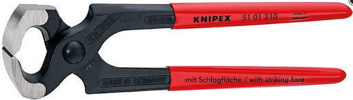 KNIPEX (5101210) TENAZA PARA CARPINTERO CON SUPERFICIE PARA MARTILLEAR C/MANGO 8.4 (210MM)