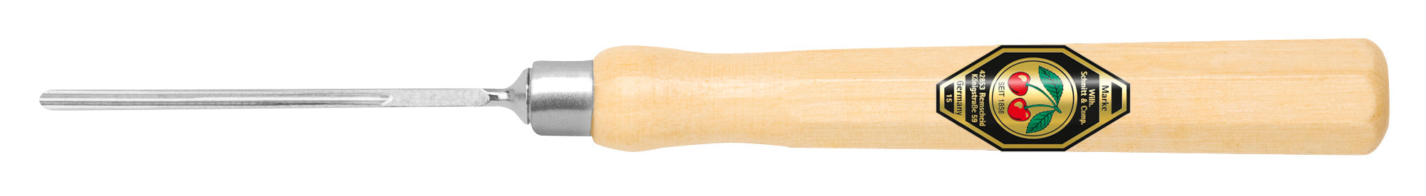 (5306-10) MICRO GUBIA PROF. RECTA MGO . MADERA CORTE 6 CURVA