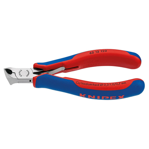 KNIPEX (6212120) PINZA CORTE AL RAS CON MUELLE