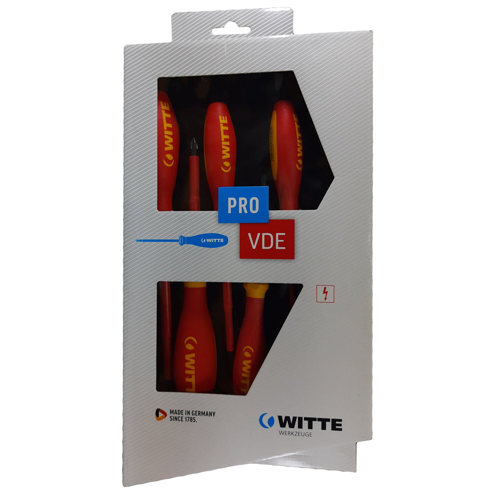 (67002-4) JGO 5 DESARMADORES PROTOP II VDE AISLADO 1000V (3X3/32)-(4X5/32)-(5X7/32)-(PH1 Y PH2)