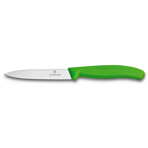 (67706L114) CUCHILLO P/ VERDURAS PTA PICO 10CM VERDE