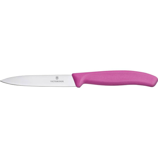 (67706L115) CUCHILLO VERDURAS PUNTA PICO, 10CM ROSA