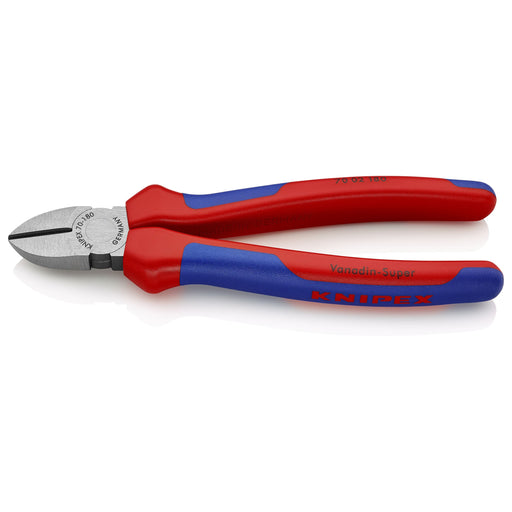 KNIPEX (7002180) PINZA CORTE DIAGONAL 7 (180MM) MANGO