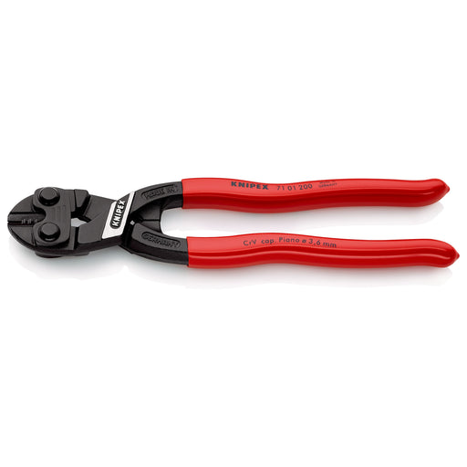 KNIPEX (7101200) PINZA CORTE CENTRAL 6.0MM LONGITUD 8(200MM)