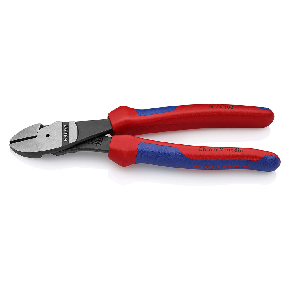 KNIPEX (7422200) PINZA CORTE ANGULAR 12GDS 8 (200MM)