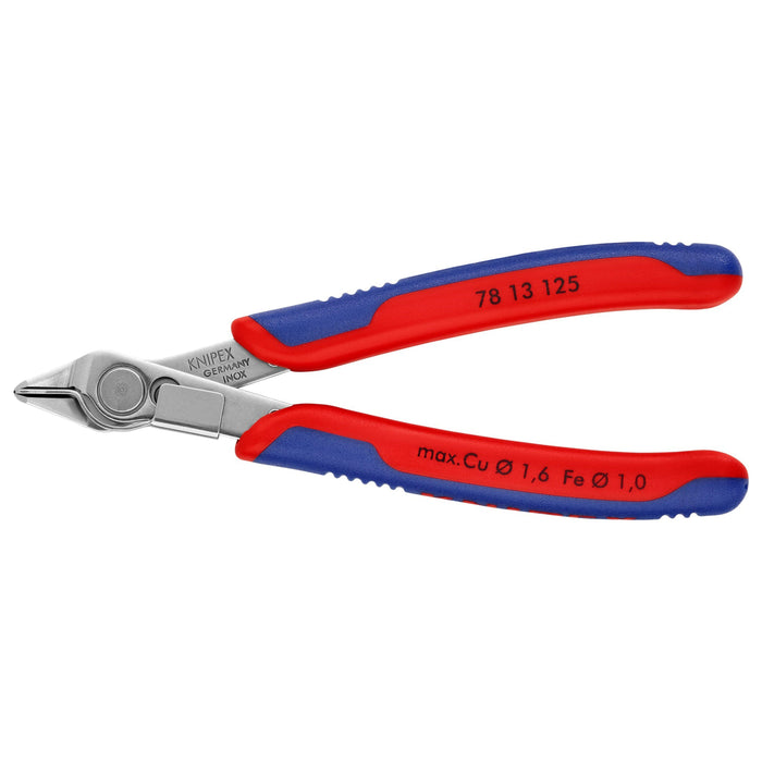 KNIPEX (7813125) PINZA CORTE AL RAS C/RESORTE