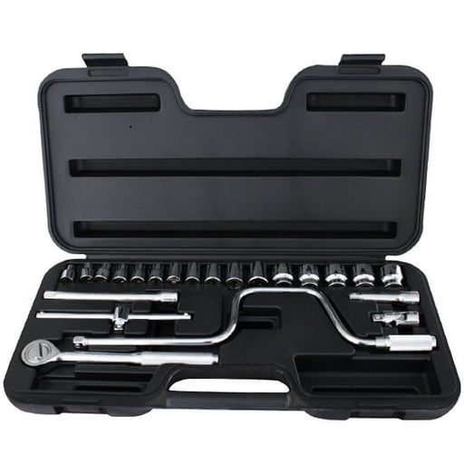 (86-209) JUEGO DE DADOS M 3/8-23PC (6-22MM)