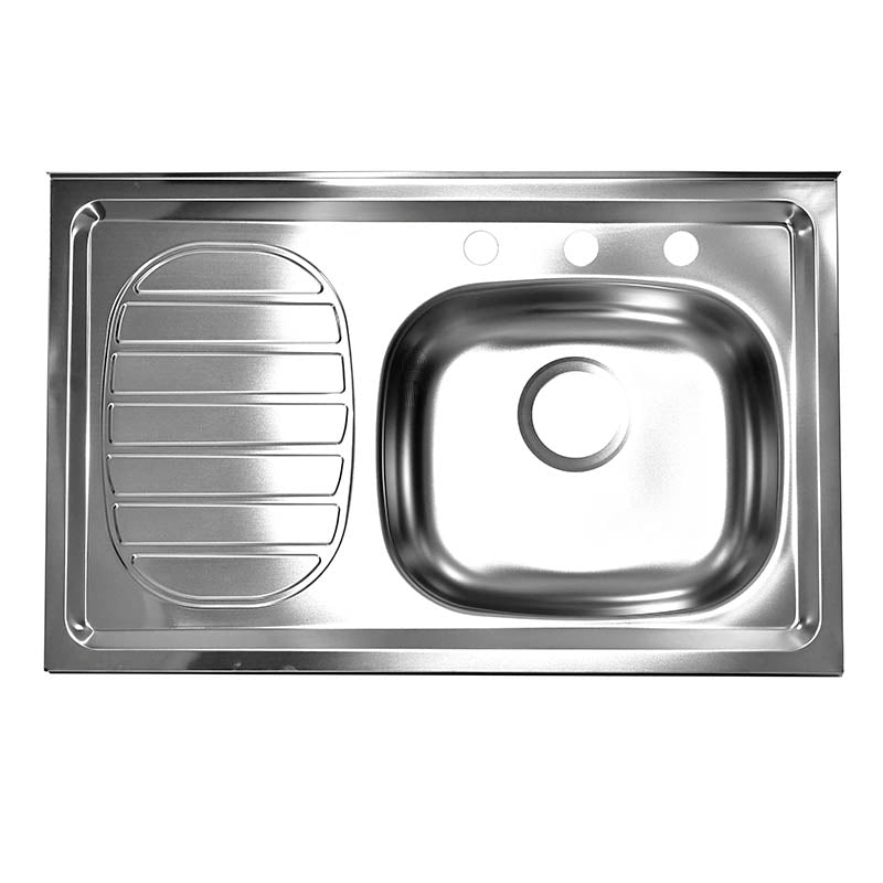 (93420/535) FREGADERO ACERO INOX 80 X 50 1CD STD