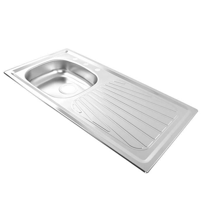 (93943/535) FREGADERO ACERO INOX 100X50 1 CI STD