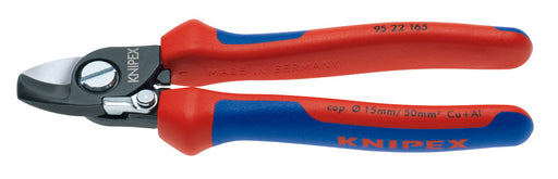 KNIPEX (9522165) PINZA CORTACABLE 15-50MM CON MUELLE DE APERTURA MANGOS ERGONOMICOS