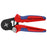 KNIPEX (975304) PINZA PONCHADORA P/ TERMINAL LATERAL PARTA PUNTERAS SIN AISLAR