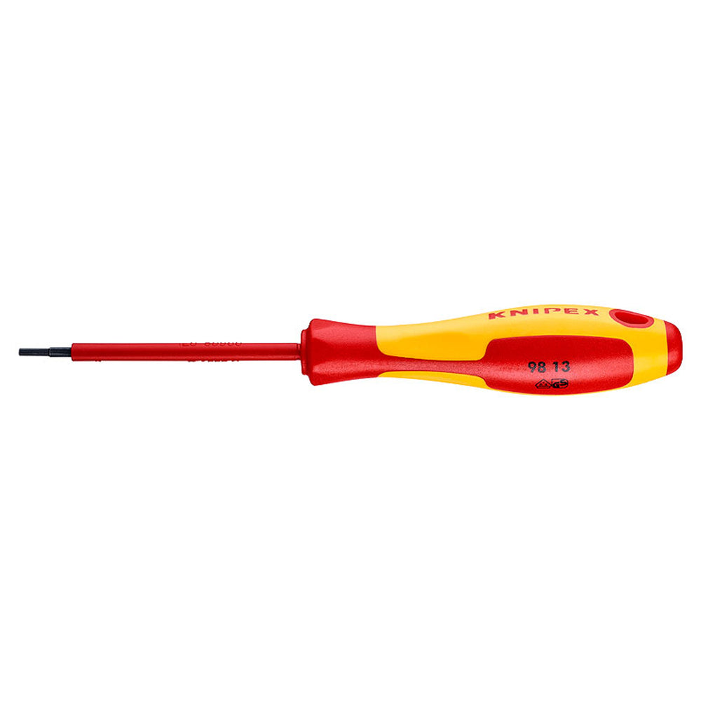 KNIPEX (981320) DESARMADOR ALLEN AISL. 2.0MM