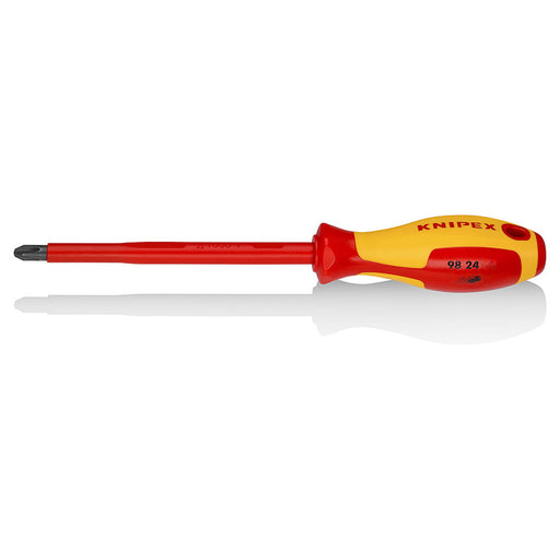 KNIPEX (982401) DESARMADOR CRUZ AISLADO 1000V 7.4MM(PH1)