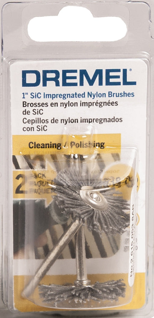 (A-538-02) CEPILLO DE NYLON ABRASIVO 1 PLG (PAR)