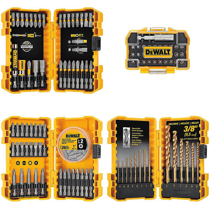 (DWA4CASE) JGO PUNTAS Y BROCAS 130 PZAS