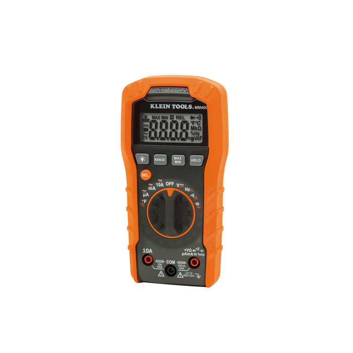 (MM400) MULTIMETRO DIGITAL AUTORANGO Y TEMP. 600 V