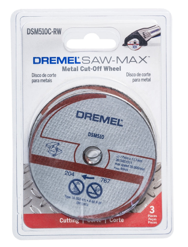 (SM-510) DISCO 3PLG P/CORTE DE METAL SAW-MAX