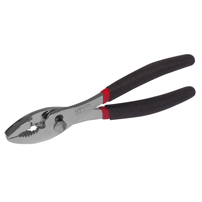 (U278G) PINZA MECANICO 8 RUBBER GRIP